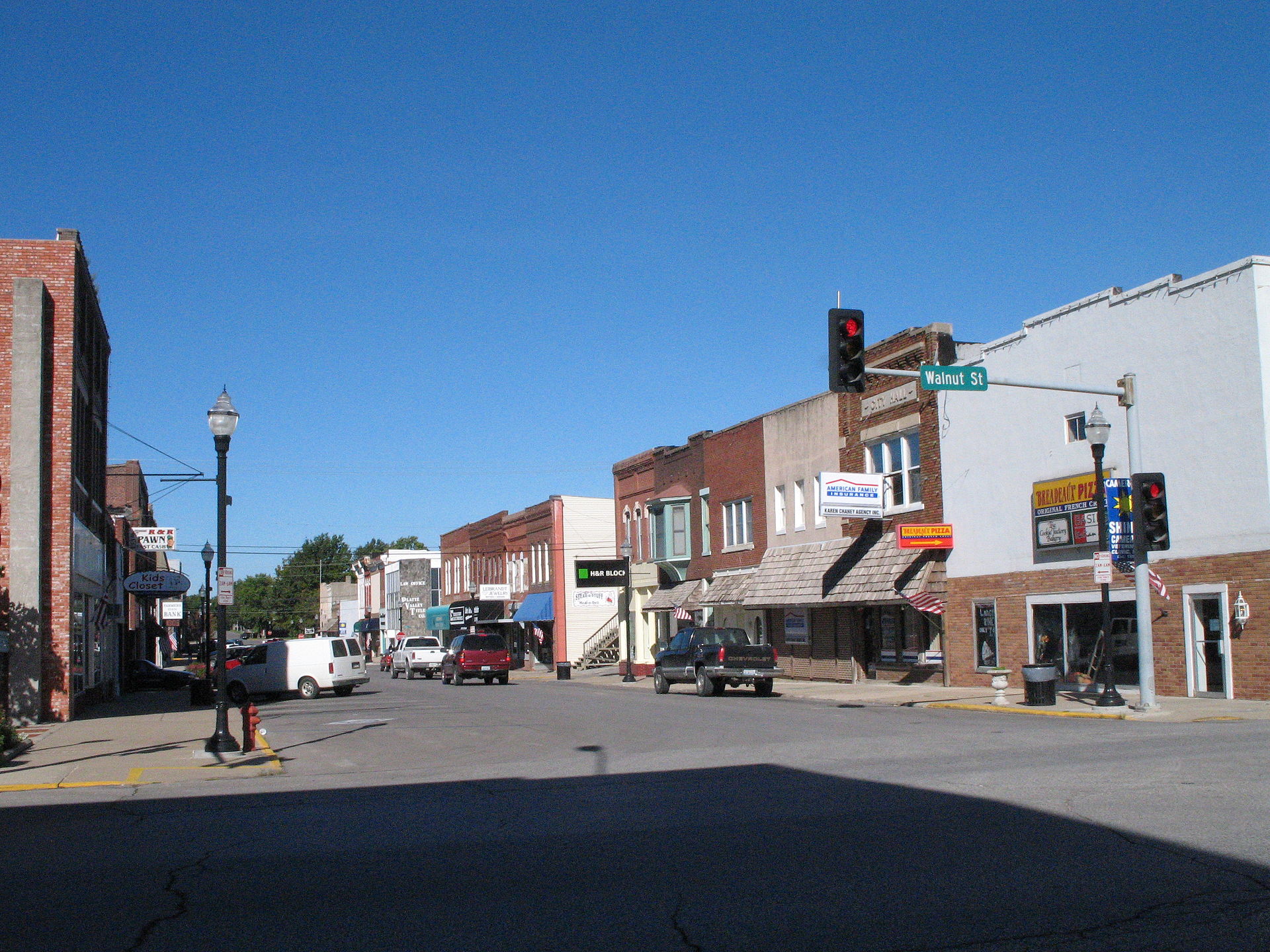 Cameron Missouri residential neighborhood with small town character and established homes